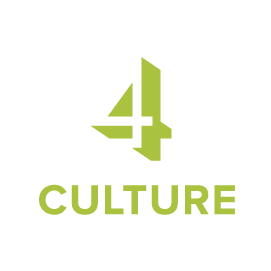 A green logo for 4 culture
